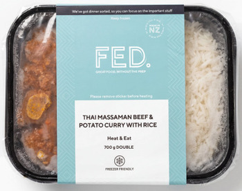 Reclame de Alimentos FED Thai Massaman Beef and Potato Curry with Rice recalled due to Plastic Contamination The Virtual... foto #2