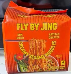 Food Recall Fly By Jing Creamy Sesame Noodles recalled due to Cross Contamination Fly By Jing is voluntarily rec... Foto #2