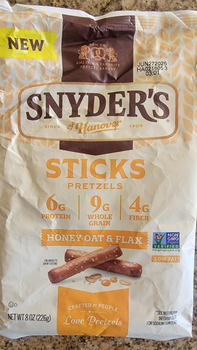 Consumer Food Safety Report Snyder's of Hanover Sticks Pretzels, Walmart, Las Vegas, NV, USA Just opening the bag had a very str... photo #2