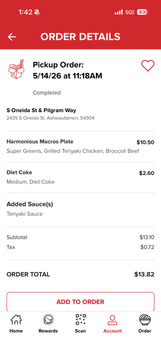 Consumer Review - Food Safety Panda Express, South Oneida Street, Ashwaubenon, WI, USA I got it from the harmonious macros plate photo #2