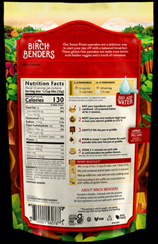 Food Recall Birch Benders Sweet Potato Pancake & Waffle Mix recalled due to Undeclared Allergen Hometown Food Co... photo #2