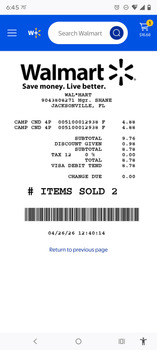 Consumer Review - Food Safety Walmart Neighborhood Market, Old St Augustine Rd, Jacksonville, FL, USA About 2-3 hours after eating... photo #3