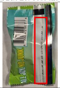 食品召回 SkinnyDipped Dark Chocolate Coconut Almond Bites recalled due to Undeclared Allergen Bazzini, LLC, o... 照片 #2