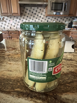Reseña del consumidor - Seguridad alimentaria Claussen Pickle Co, Claussen Drive, Woodstock, IL, USA Bough claussen had of kosher dill spears.  Op... foto #2