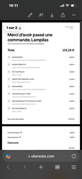 Avaliação do consumidor - Segurança alimentar StreatWok Compiègne, Rue d'Amiens, Compiègne, France Les plats étaient avariés la chaîne du froid n’... foto #2