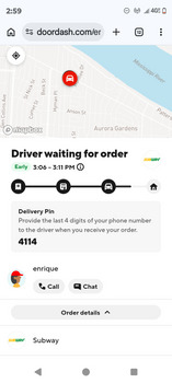 مراجعة المستهلك - سلامة الغذاء Subway, 4801-F General Meyer Ave, New Orleans, LA 70131, USA today subway He told me when I called h... صورة فوتوغرافية #2
