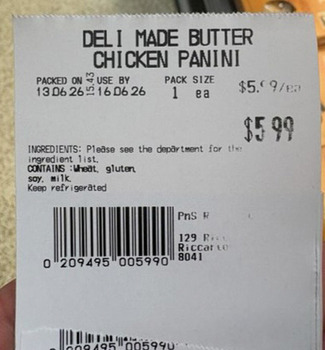 Food Recall Pak'n Save Riccarton Deli Meals Products recalled due to Glass Contamination Pak'n Save Riccarton ha... photo #3