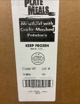 Food Recall Frozen Meatloaf Products recalled due to Misbranding and Undeclared Allergens Power Plate Meals, LLC... Foto #5