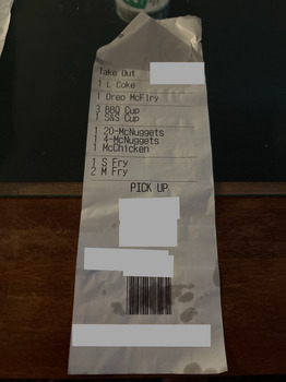 Avaliação do consumidor - Segurança alimentar McDonald's, 5148 Mae Anne Avenue, Reno, Nevada, USA I went to McDonald’s on 5148 Mann Blvd. in Reno,... foto #9