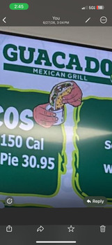 Verbraucherbewertung – Lebensmittelsicherheit GUACADO Mexican Grill - Cropsey Ave, Cropsey Avenue, Brooklyn, NY, USA I had a bowl with beef produc... Foto #2