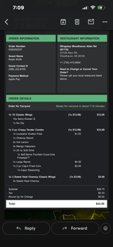 مراجعة المستهلك - سلامة الغذاء Wingstop, Allen Road, Woodhaven, MI, USA I ordered chicken tenders, the Chamoy, wings, voodoo fries,... صورة فوتوغرافية #2