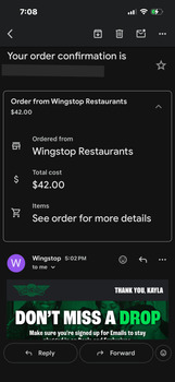 مراجعة المستهلك - سلامة الغذاء Wingstop, Allen Road, Woodhaven, MI, USA I ordered chicken tenders, the Chamoy, wings, voodoo fries,... صورة فوتوغرافية #3
