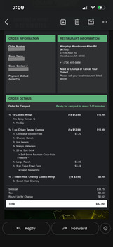 مراجعة المستهلك - سلامة الغذاء Wingstop, Allen Road, Woodhaven, MI, USA I ordered chicken tenders, the Chamoy, wings, voodoo fries,... صورة فوتوغرافية #4