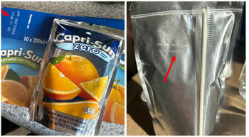 食品召回 Capri-Sun Orange recalled due to Incorrect Sugar-Free Declaration Capri-Sun is recalling specific ba... 照片 #2
