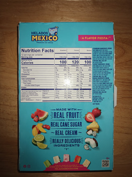 Avis du consommateur - Sécurité alimentaire Dollar Tree, Clairemont Mesa Boulevard, San Diego, CA, USA I bought Helados Mexico variety pack (Cho... photo #3
