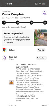 消费者评论 - 食品安全 Taco Bell, Milan Avenue, Norwalk, OH, USA I ate there on July 7 and in July 10. 照片 #2