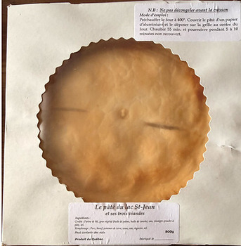 Food Recall Création Madeleine SENC Quiche and Various Pâtés recalled due to Undeclared Allergens Création Madel... photo #2