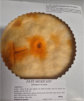 Food Recall Création Madeleine SENC Quiche and Various Pâtés recalled due to Undeclared Allergens Création Madel... photo #3