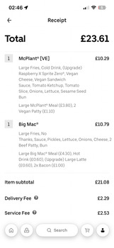 消费者评论 - 食品安全 McDonalds Belle Vale, Childwall Valley Road, Liverpool, UK I ate a McPlant meal from  McDonalds from... 照片 #2