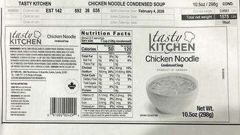 نذكر الطعام Chicken Noodle Soup recalled because was without Import Reinspection BCI Foods, Inc. is recalling ap... صورة فوتوغرافية #4