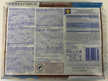食品召回 Lidl US Recalls Eridanous Shortbread Cookies due to Undeclared Allergens Lidl US recalled Eridanous... 照片 #2