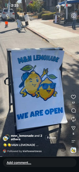 Avis du consommateur - Sécurité alimentaire M&N Lemonade' stand/canopy, Havenscourt Boulevard, Oakland, CA, USA Got very ill from 'M&N Lemonade'... photo #3