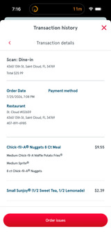 Consumer Review - Food Safety Chick-fil-A, 13th Street, St. Cloud, FL, USA On Saturday July 25th my nephew had nuggets, fries and... photo #2