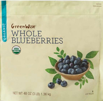 Food Recall GreenWise Organic IQF Frozen Blueberries and Whole Mixed Berries recalled due to E. coli Update Date... photo #2