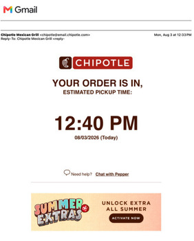 مراجعة المستهلك - سلامة الغذاء Chipotle Mexican Grill, South Monaco Street Parkway, Denver, CO, USA Salmonella poisoning after eati... صورة فوتوغرافية #2