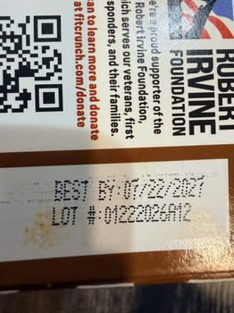 Avis du consommateur - Sécurité alimentaire Walmart Supercenter, Walmart Drive, Moundsville, WV, USA Bought Robert Irvine's Fit Crunch Chocolate... photo #3