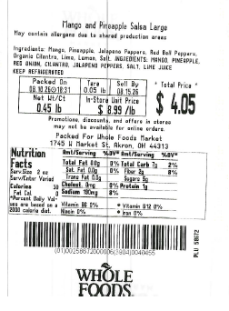Food Recall Whole Foods Market recalled Jalapeño Contained Products due to Salmonella Update August 20th, 2026:... photo #21