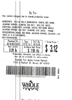 Food Recall Whole Foods Market recalled Jalapeño Contained Products due to Salmonella Update August 20th, 2026:... photo #16
