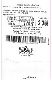 Food Recall Whole Foods Market recalled Jalapeño Contained Products due to Salmonella Update August 20th, 2026:... photo #20