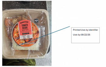 Rappel d'aliments Marketside Tomato Bisque Soup Kit recalled due to Listeria Kettle Cuisine LLC is recalling Marketsid... photo #2