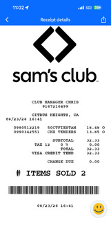 Consumer Review - Food Safety Sam's Club, Greenback Lane, Citrus Heights, CA, USA We ate Member’s Mark chicken tenderloins and now... photo #2