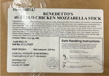 Rappel d'aliments Shanghai Ravioli Recalls Buffalo Chicken Products Due to Lack of Inspection Shanghai Ravioli Corpora... photo #2