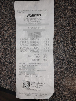 消费者评论 - 食品安全 Walmart Neighborhood Market, Belleau Wood Boulevard, Alexandria, LA, USA I bought some great value g... 照片 #2