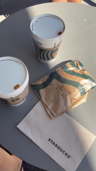 Avaliação do consumidor - Segurança alimentar Starbucks, Saint-Ghislain, Belgique Douleur horrible à la digestion au niveau du colon après avoir b... foto #2