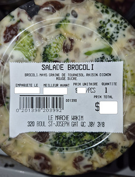 Food Recall Le Marché Wakim various prepared foods recalled due to Undeclared Allergens Le Marché Wakim, based i... photo #3