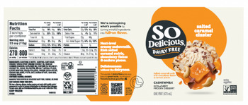 Food Recall So Delicious Dairy Free Salted Caramel Cluster recalled due to Foreign Objects Update Date: 22 Septe... photo #3