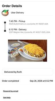 消费者评论 - 食品安全 Skyline Chili, Bardstown Road, Louisville, KY, USA Ordered a regular 5-way, and two cheese coneys an... 照片 #2