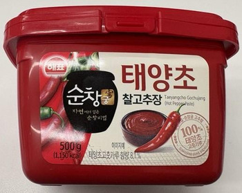 食品召回 Taeyangcho Gochujang recalled due to Undeclared Allergens HYMS Trading Ltd. is recalling Taeyangcho... 照片 #2