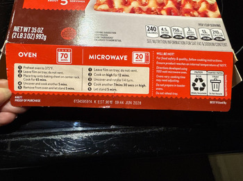 Consumer Review - Food Safety Walmart Supercenter, Market Street, Porters Neck, NC, USA My husband purchased a Stouffer's Lasagna... photo #3