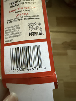 Consumer Review - Food Safety Walmart Supercenter, Market Street, Porters Neck, NC, USA My husband purchased a Stouffer's Lasagna... photo #2
