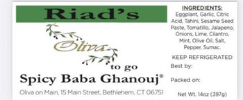 نذكر الطعام Riad’s Oliva to Go Dips recalled due to Undeclared Allergen Oliva LLC. is recalling Riad’s Oliva to... صورة فوتوغرافية #2