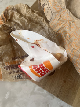 Verbraucherbewertung – Lebensmittelsicherheit Burger King, Freeway Drive, Mount Vernon, WA, USA I had a junior whopper with cheese and fries at 2... Foto #3