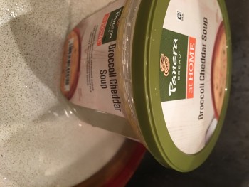 Consumer Review - Food Safety H-E-B, 5601 Bandera Rd, San Antonio, TX 78238, USA I picked up Panera’s cheese & broccoli soup. With... photo #2