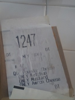 Consumer Review - Food Safety McDonald's, 8601, Hixson Pike, Hixson, TN 37343, USA My grandson must serve a raw hamburger there la... photo #2