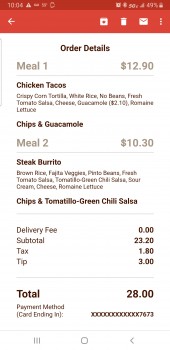 Consumer Review - Food Safety Chipotle Mexican Grill, North Brand Boulevard, Glendale, CA, USA My husband everytime he eats there... photo #2