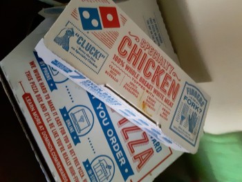Consumer Review - Food Safety Domino's Pizza, Broad Avenue, Lanett, Alabama, USA I was fine til i ate the pizza and the mild wings... photo #3